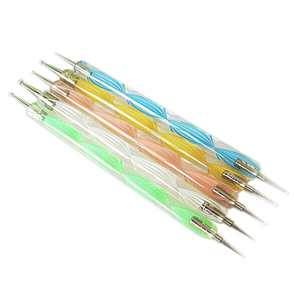 20pcs Nail Art Design Set Dotting Painting Drawing Polish Brush Spring-T