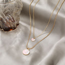 Streetwear Love Round Tai Chi Jewelry Pendant Clavicle Chain Necklace Choker
