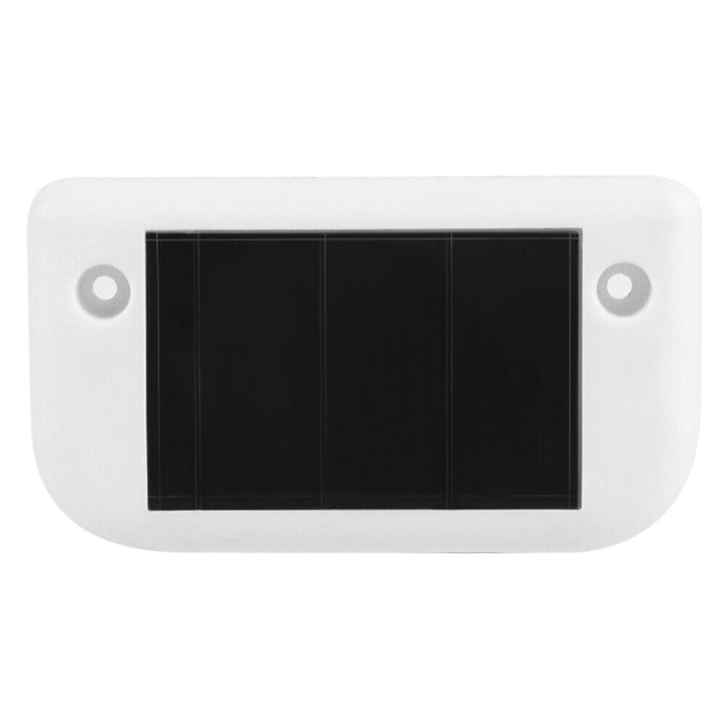 4x Waterproof Solar Deck Step Wall Lights Stairs Fence Lamps (White Light) Newly