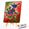 Acrylic Oil Painting By Numbers Flag Animal Digital Picture Art Home Wall Decor