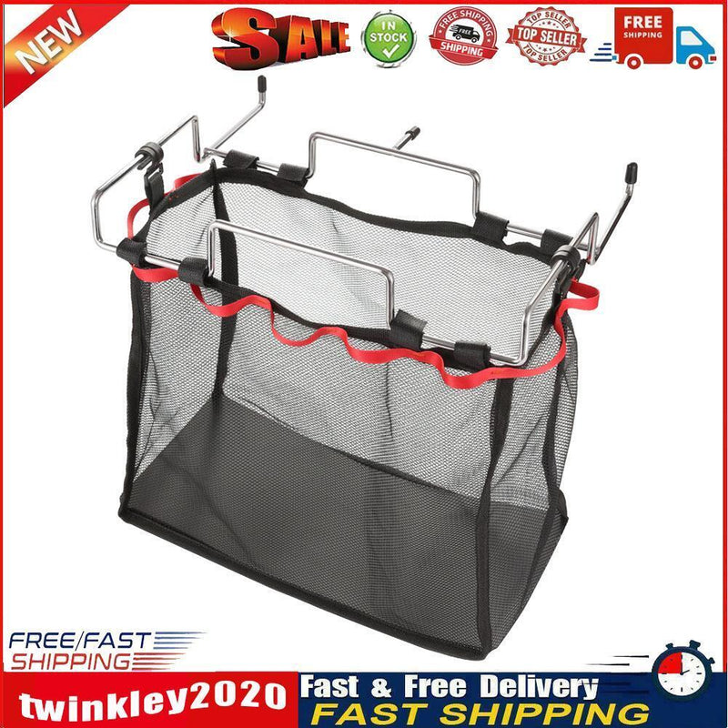 Outdoor Camping Foldable Table Storage Net Bag Picnic BBQ Hanging Shelves Newly