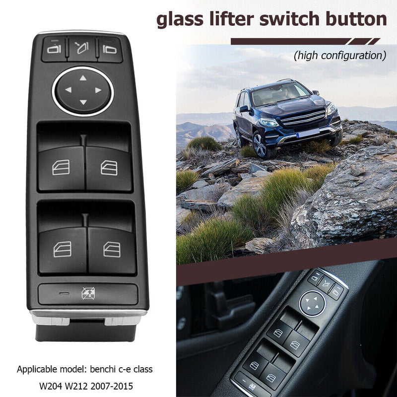 Master Power Window Switch for Mercedes-Benz W204 W212 07-15 2049055402 Newly
