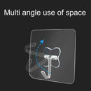 Transparent Strong Suction Wall Hooks Home Sucker Hanger To M3Q7 Easy B7M1