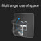 Transparent Strong Suction Wall Hooks Home Sucker Hanger To M3Q7 Easy B7M1