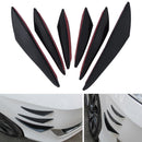 6pcs Car Front Bumper Stickers Trims Set Exterior Styling Accessory for Mercedes