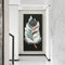 Abstract Feather Oil Paint By Numbers DIY Canvas Wall Picture Craft Home Deco