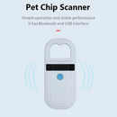 125kHz 134.2kHz Pet Microchip Scanner ISO 11784 11785 FDX-B ID64 ID Tag Reader