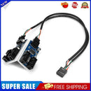 HC427-B 2 Way HUB Connector USB 9 Pin Header Extension Splitter (1 to 4)