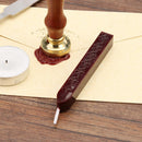 Retro Sealing Wax Stick for Wedding Invitation Seal Stamp Bar (Bean Red)