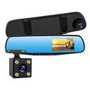 1080P Rearview Mirror Car Dual Dash Cam Camera Front Video Recorder Rear I6D7