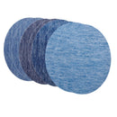 PCS Repair Sewing Denim Applique Oval Fabric Patch Knee Elbow Iron-on Jeans DIY