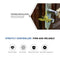 Portable Travel Door Lock Anti-Theft Door Stopper Safety Device Bolt{