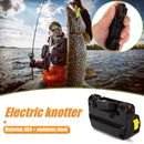 Electric Fishing Hook Tier Tying Tool Fishing Lure Knot Knotting Machine Newly