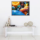 Space 5D DIY Full Drill Round Diamond Painting Embroidery Cross Stitch(1)