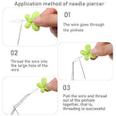 Tool Needlework Needle Threader Wire Guide Automatic Thread Sewing Accessories