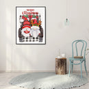 Diamond Painting 5D Full Round Drill Mosaic DIY Christmas Gnome Kit Wall Deco