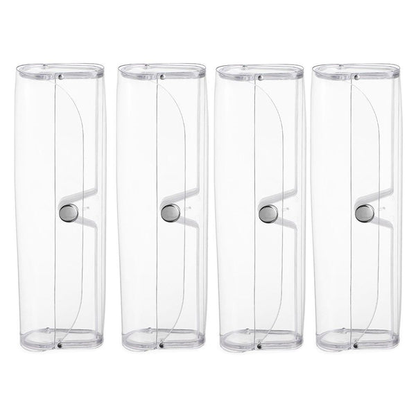 Waterproof Transparent Women Glasses Holder Glasses Box Eyeglasses Case Plastic