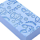 Bath Sponge Body Exfoliating Dead Skin Massager Cleaning Brushes (Blue) Newly