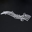 Music Takes Music Key Metal Punch Molds DIY Scrapbooking Dies Embossing Pa