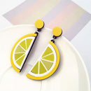 1Pair Party Jewelry Fashion Summer Cherry Ear Stud Fruit Earrings Dangle