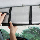 Sunglasses Case Sunshade Organizer Sun Visor Storage Bag Document Ticket Holder