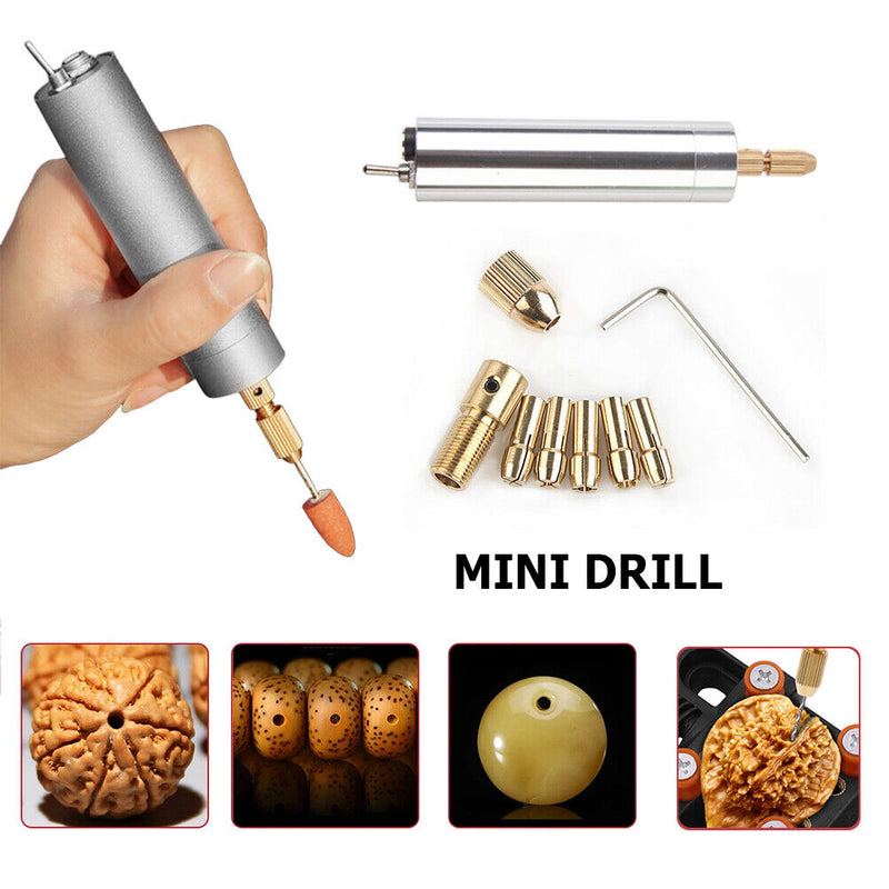Portable Handheld Micro USB Drill Lightweight Electric Drill Jewelry Making Tool