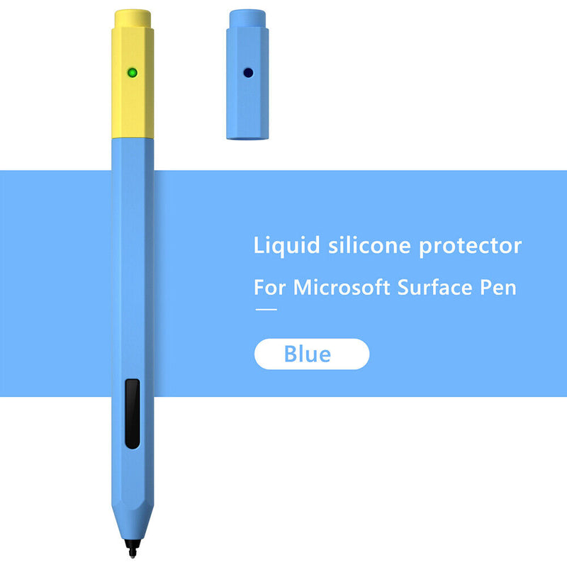 Stylus Protective Cover Non-slip Sweat-proof Tablet Pen Protector (Blue) Newly