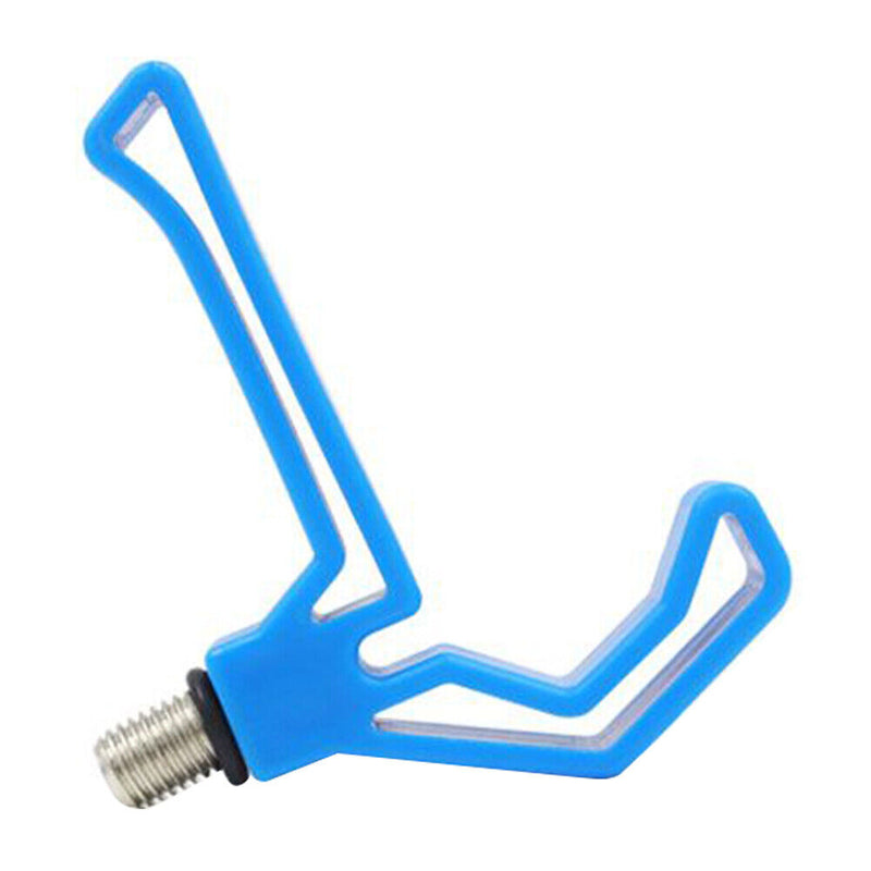 2pcs M3/8 Plastic Fishing Rod Gripper Head Carp Fish Pole Holder Bracket Supp