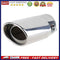 Stainless Steel Car Tail Rear Chrome Round Exhaust Pipe Tail Muffler Tip