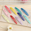 No Slip Women Girls 2.4" Barrettes Hairpins Snap Hair Clips Hair Accessories