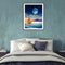 Moon and Ship Oil Paint By Numbers Kits Canvas Drawing DIY Coloring Picture Sets
