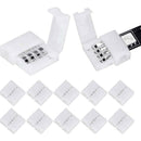 LED Light Strip Connectors Set For SMD 5050 Multicolor 12V-24V LED Strip X7I2