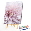 Canvas Paint By Numbers Flowers Oil Hand Painted Drawing Kit Home Decoration