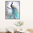 5D DIY Full Drill Diamond Painting Peacock Cross Stitch Embroidery Mosaic