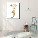 5D Diamond Painting DIY flower alphabet Full Round Drill Mosaic Art
