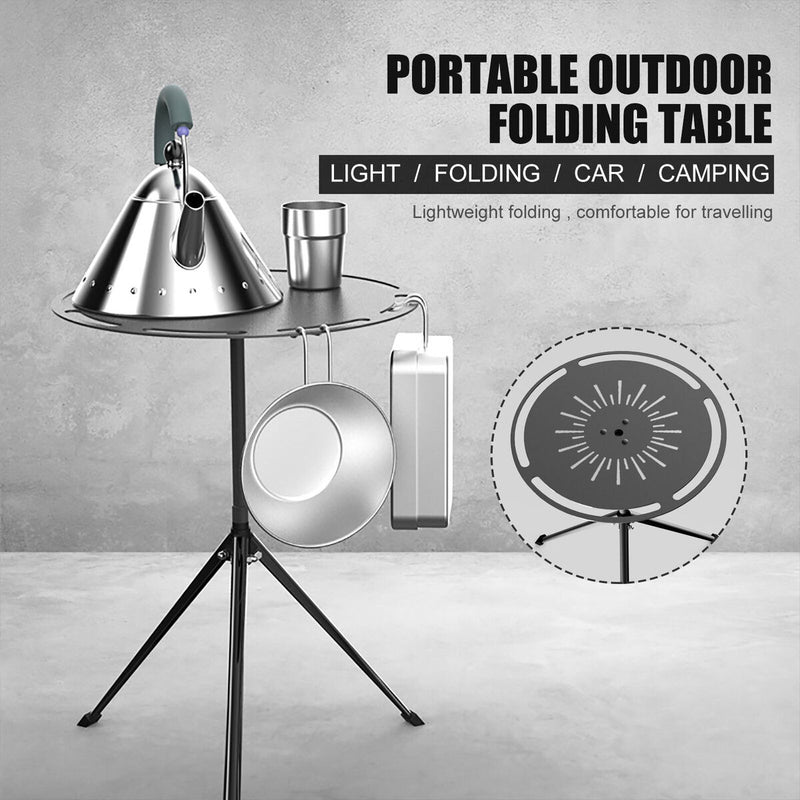 Install Easily Telescopic Table Outdoor Portable Table Board for Wild Fishi