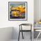 DIY Paint By Number Kit Frameless Scenery in Cup Handpainted Canvas Wall Decor