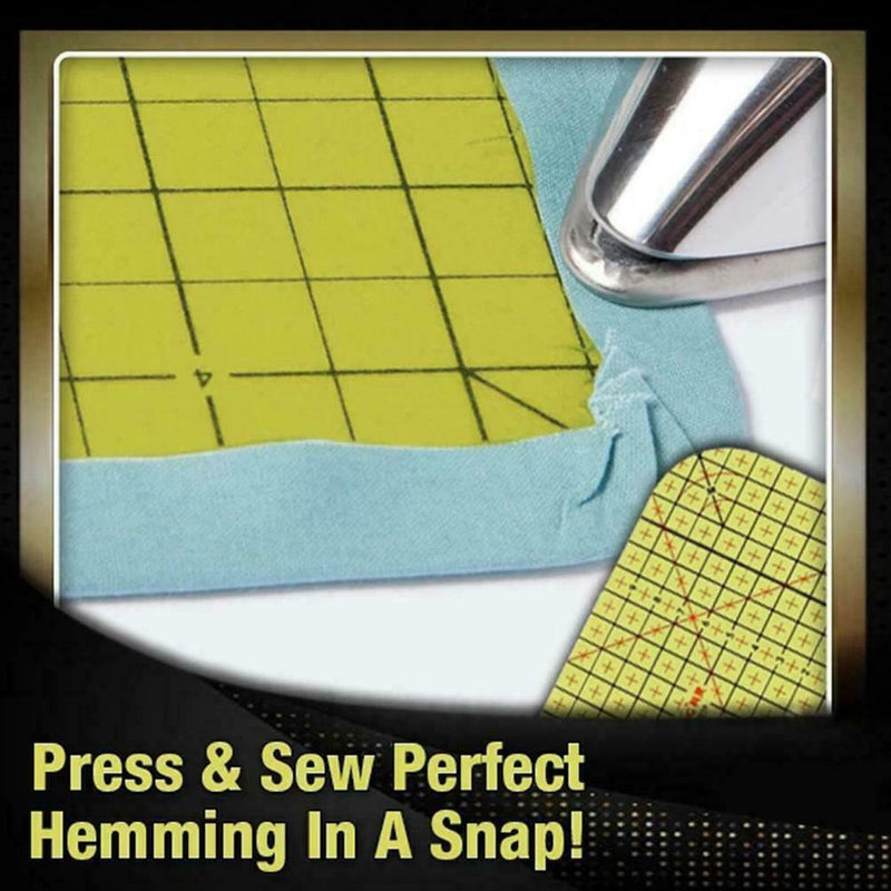 Measuring Tool Ruler Hot Ironing Ruler Patchwork Tailor Sewing Supplie DIY X9Q3