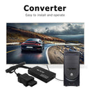 For Wii to HDMI-Compatible Converter HDTV Console to TV Connector (White)