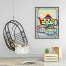 5D DIY Special Shaped Diamond Painting Kettle Embroidery Mosaic Kits Home Decor