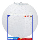 Paper Ball Lantern Decorative Lighting Lamp Wedding Party Decor Art (White)
