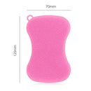 Silicone Dish Bowl Cleaning Brush Pot Pan Sponge Scrubber Kitchen Washing Too