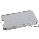 9-plates Foldable Camping Stove Wind Shield Screen Cookout Picnic Windbreak