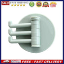 3-Branch Rotatable Seamless Adhesive Hook Powerful Sticky Hook Bracket Hanger