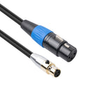 3 Pin Converter Adapter Mini XLR Female to XLR Female Audio Cable (5m)