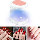 Mini Nail Dryers Lamp Shape Nail Gel Polish Machine Finger USB Single W5T3