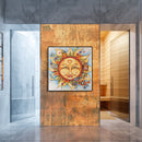 DIY Diamond Painting Cross Stitch Cartoon Sun Embroidery Rhinestones Needlework