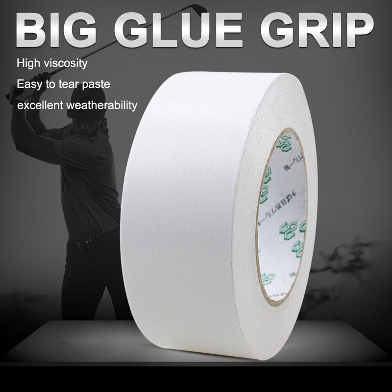 Golf Clubs Grip Strip Double Sided Club Adhesive Golf Wrap Tape (5cmx50m) Newly