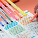 Hand Account Graffiti 6 Color Double-headed Highlighter Eye Protection Painting