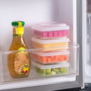 Vegetable Storage Box Cheese Slice Storage Box Fresh-keeping Organizer Case